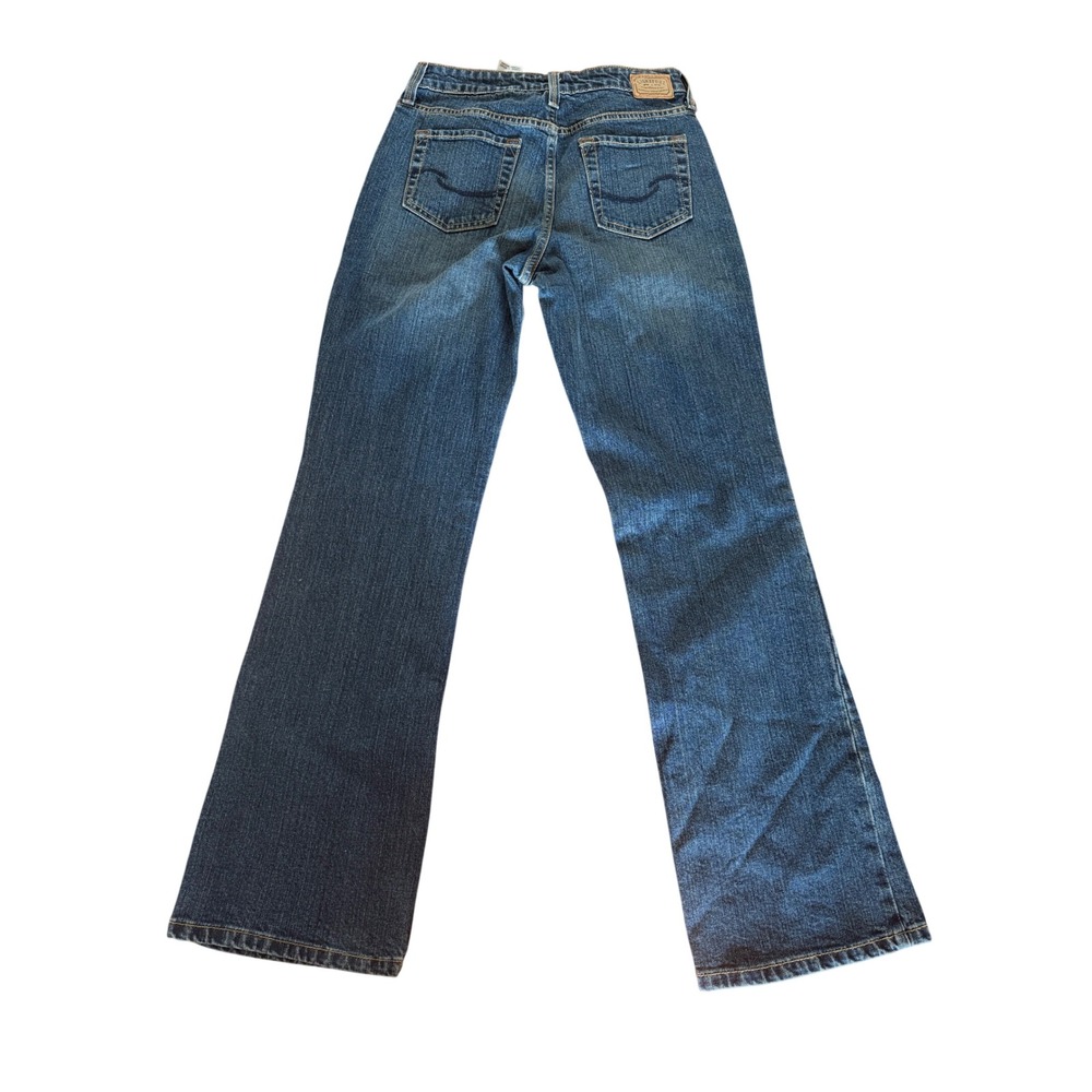 Signature by Levi Strauss & Co Womens Mid Rise Bootcut Jeans Blue Size 4 Medium - Picture 2 of 7